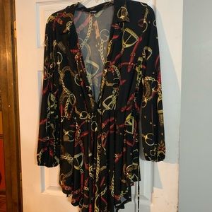 Beautifully patterned plus size top